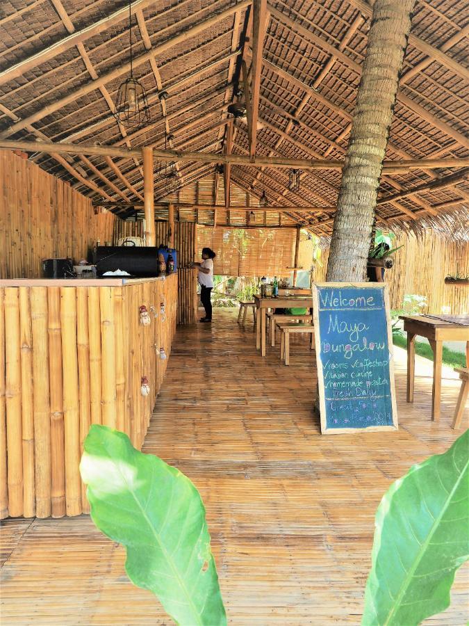 Отель Maya Bungalow Панглао Экстерьер фото